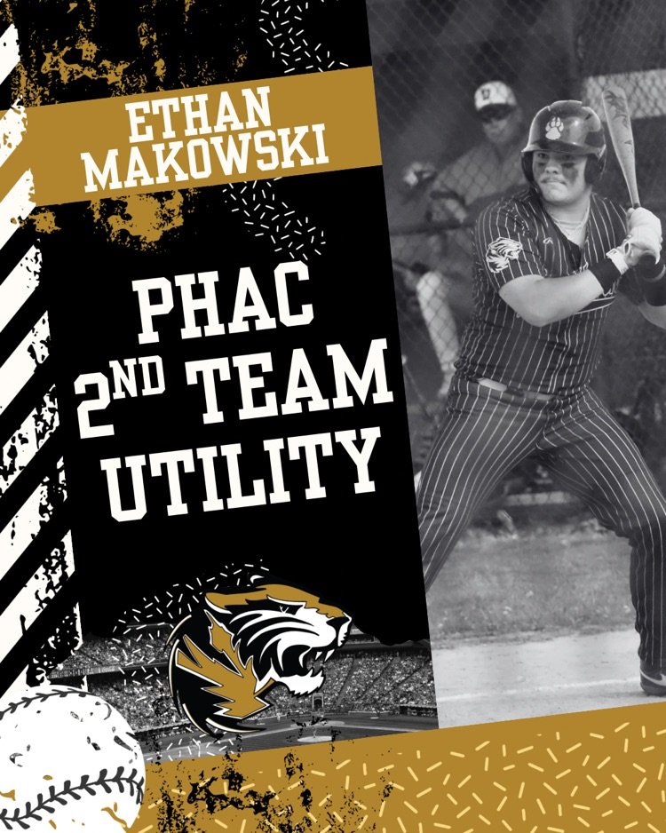 Congratulations Ethan Makowski on being selected to the PHAC 2nd Team Utility⚾️