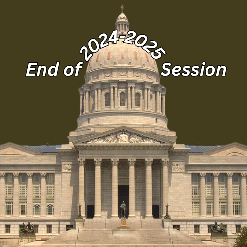 CNMissouri's tweet photo. 🏦The 2024-2025 Session has come to an end!

📃Read about it at https://t.co/19Q5MvQ2QH: Numerous Priority Bills Pass in the Final House of the 2025 Session | Clarkston Nelson

#EndofSession #MO #Missouri #Government #Legislation #House #Senate #CN https://t.co/pFYpE6Q4Q9