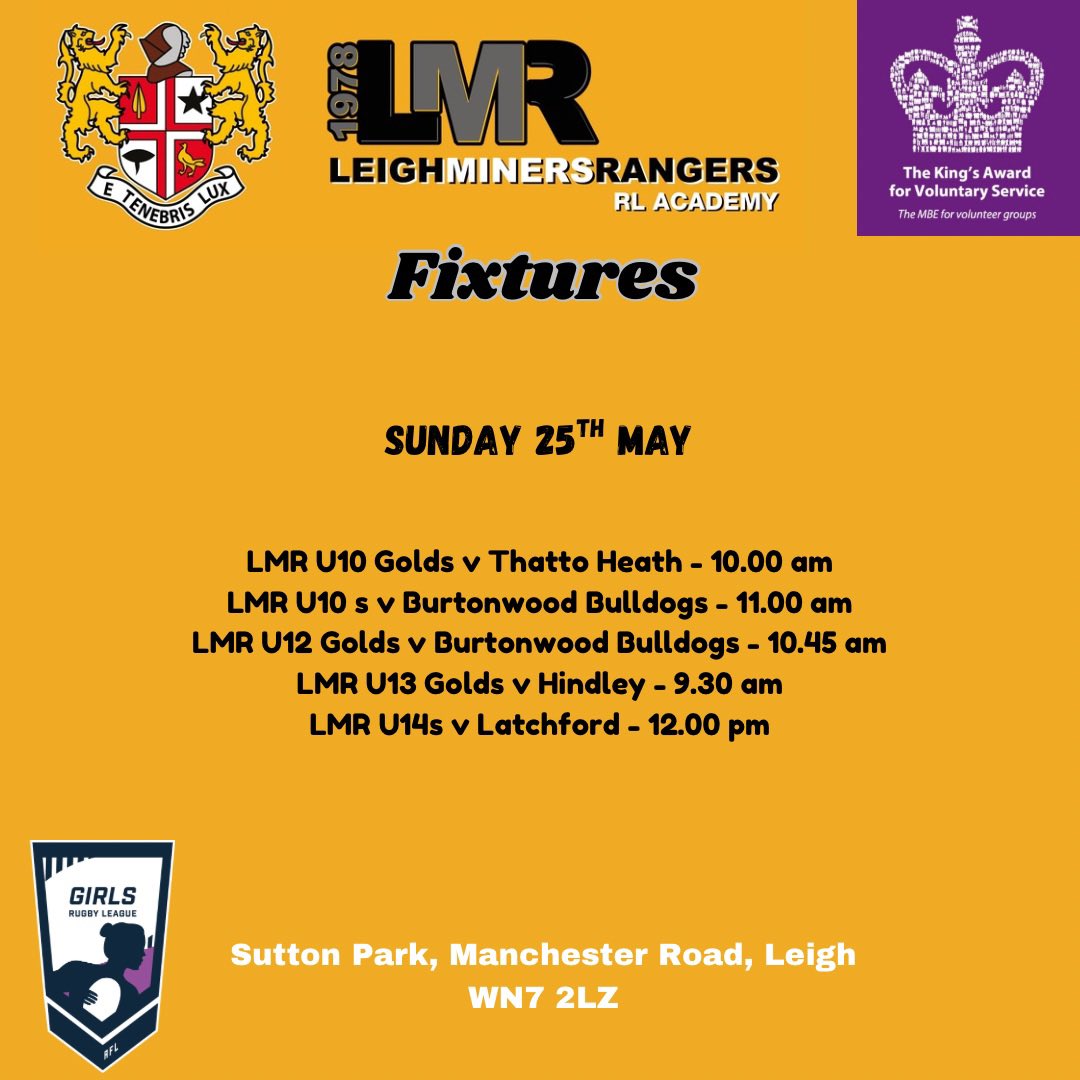 🟡⚫️🏉Bank Holiday Sunday action at Sutton Park!🏉⚫️🟡