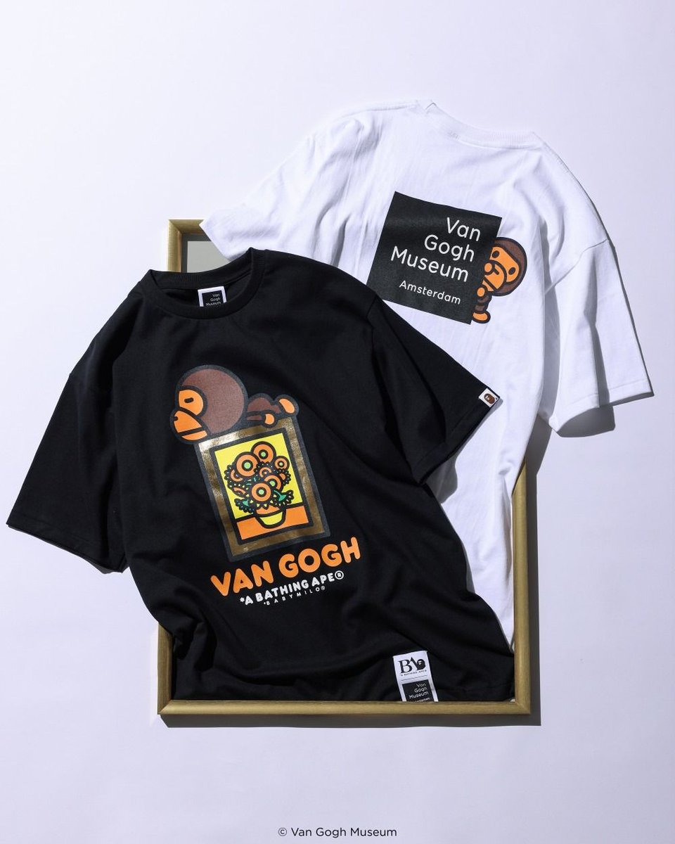 JustFreshKicks's tweet image. BAPE x Van Gogh Museum (2025) 🎨