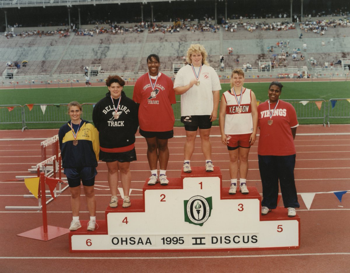 Need help with this one, Bellaire discus throwing finished 4th at State track championships in 1995. #BigRedsBaby