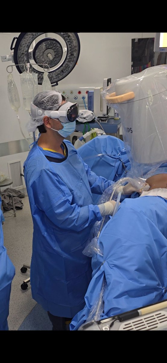 Fabio Vicentini ๐ง๐ท (@vicentiniuro) on Twitter photo BREAKING NEWS! Mixed Reality Ultrasound-Guided Mini-ECIRS with APPLE VISION PRO. AMAZING!
๐First case report
โฑ๏ธ AVP enables multiple screens
๐ฅ Excellent ergonomy for ECIRS
<a href="/urousp/">Divisรฃo de Urologia</a> <a href="/Endo_Society/">Endourological Society</a> #Pub2Post
tnyp.me/aKJgG05S BREAKING NEWS! Mixed Reality Ultrasound-Guided Mini-ECIRS with APPLE VISION PRO. AMAZING!
๐First case report
โฑ๏ธ AVP enables multiple screens
๐ฅ Excellent ergonomy for ECIRS
<a href="/urousp/">Divisรฃo de Urologia</a> <a href="/Endo_Society/">Endourological Society</a> #Pub2Post
tnyp.me/aKJgG05S