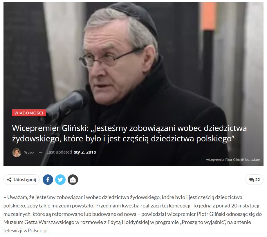 Katarzyna Treter-Sierpińska (@katarzyna_ts) on Twitter photo Co jest bardziej żenujące?
1) <a href="/PiotrGlinski/">Piotr Gliński</a> przebierający się za Zorro w ramach agitacji na rzecz <a href="/NawrockiKn/">Karol Nawrocki</a>;
2) Gliński opowiadający jako wicepremier rządu <a href="/pisorgpl/">Prawo i Sprawiedliwość</a>, że "jesteśmy zobowiązani wobec dziedzictwa żydowskiego, które było i jest częścią dziedzictwa polskiego". Co jest bardziej żenujące?
1) <a href="/PiotrGlinski/">Piotr Gliński</a> przebierający się za Zorro w ramach agitacji na rzecz <a href="/NawrockiKn/">Karol Nawrocki</a>;
2) Gliński opowiadający jako wicepremier rządu <a href="/pisorgpl/">Prawo i Sprawiedliwość</a>, że "jesteśmy zobowiązani wobec dziedzictwa żydowskiego, które było i jest częścią dziedzictwa polskiego".