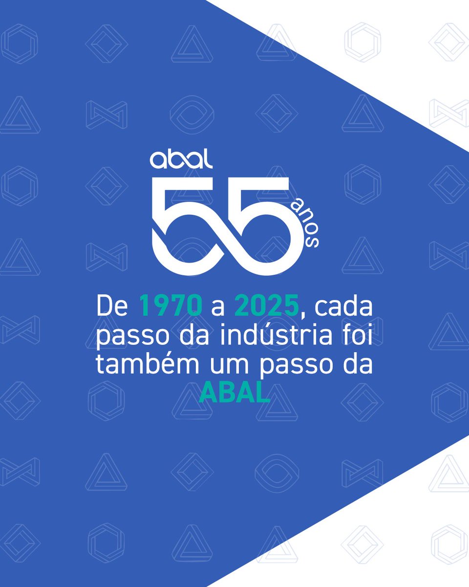 AluminioABAL's tweet image. Desde a década de 70, quando seis empresas se uniram para fortalecer a então nascente indústria do alumínio no Brasil, a ABAL participa de cada transformação.

#ABAL55Anos #industriadoalumínio #alumínio #sustentabilidade #inovação