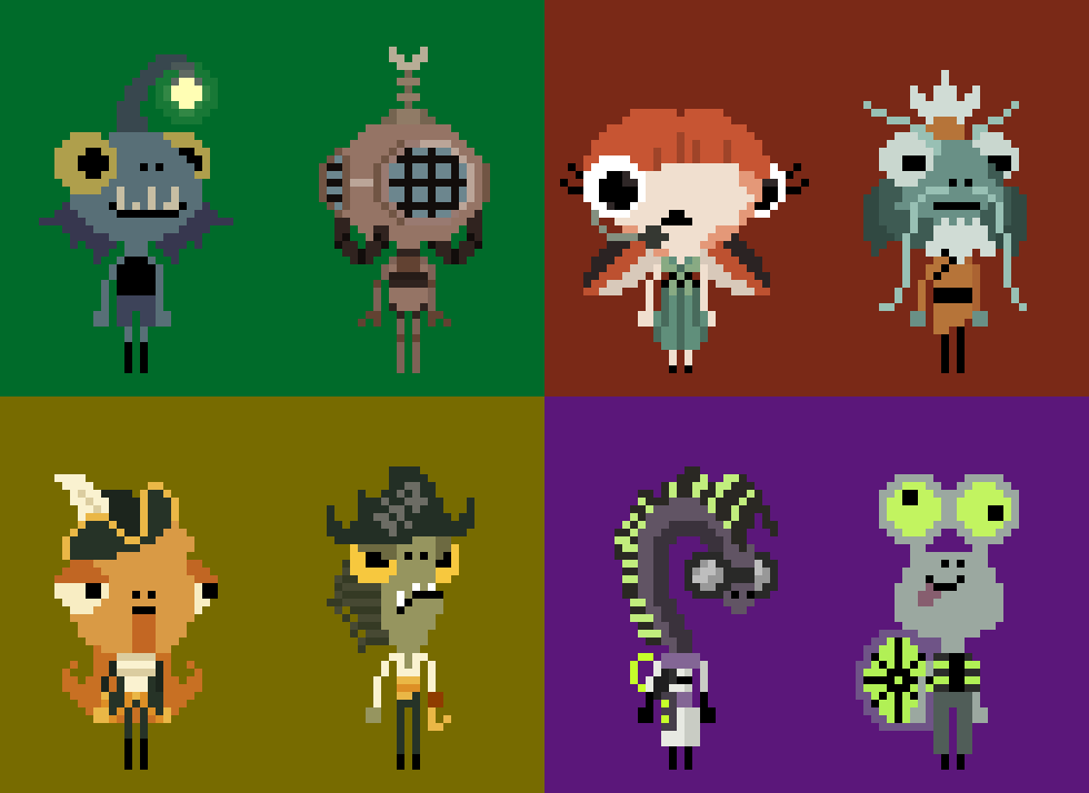 AI_Squid's tweet image. Pixelated DLC Pack
#ShipofFools #DLC #PixelArt