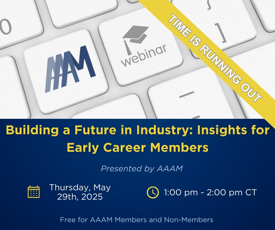 Join us next week for an engaging webinar for students &amp; early careerists in #automotivesafety. Gain insights from a panel of industry experts to help navigate your career with confidence. Register here: pathlms.com/aaam/webinars/…

#AAAM2025 #Webinar #EarlyCareerists #CareerBuilding