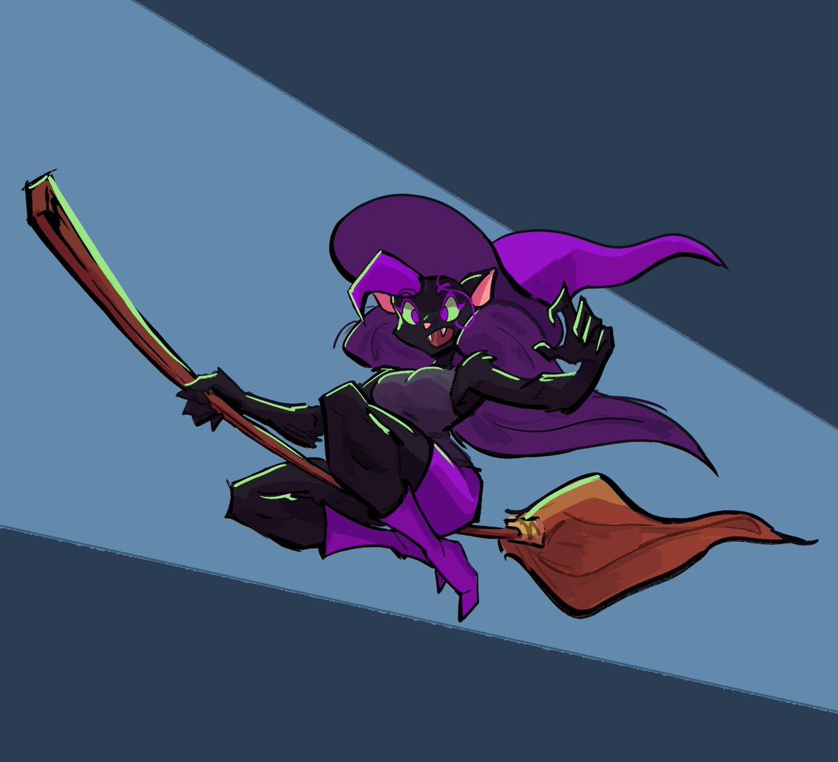 SpeedRunnersHQ's tweet image. Salem🧹[artwork by Managres - Discord]
#FanArtFriday