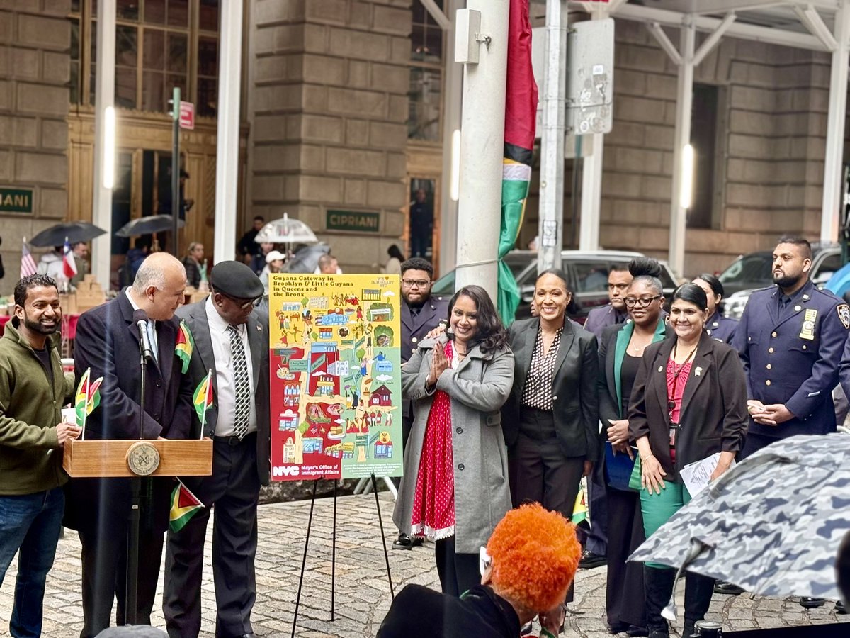 Today, we gathered to celebrate the 59th Anniversary of Guyana’s Independence.

It was a day of reflection and appreciation as we embraced the vibrant culture and the strong, proud Guyanese community 🇬🇾