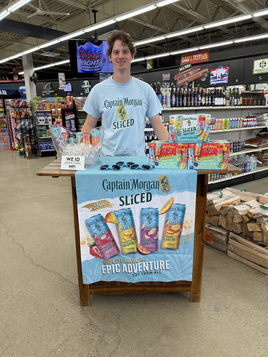 Captain Morgan is doing a sampling at Clinton until 5pm. Stop by and try the sliced varieties 

📍2440 Clinton Street, Cheektowaga