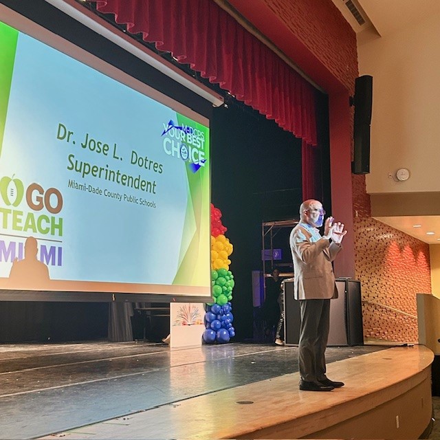 Jose L. Dotres, Ed.D. (@suptdotres) on Twitter photo Grateful for today’s incredible #GoTeachMiami Pep Rally! Special thanks to <a href="/CFPExtraYard/">College Football Playoff (CFP) Foundation</a>, our amazing students, dedicated educators, and community partners for investing in the future of teaching. You inspire us every day! Teaching isn’t just a job—it’s #YourBestChoiceMDCPS Grateful for today’s incredible #GoTeachMiami Pep Rally! Special thanks to <a href="/CFPExtraYard/">College Football Playoff (CFP) Foundation</a>, our amazing students, dedicated educators, and community partners for investing in the future of teaching. You inspire us every day! Teaching isn’t just a job—it’s #YourBestChoiceMDCPS