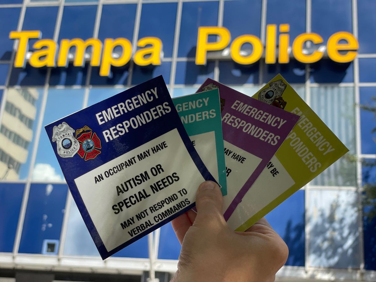 City of Tampa (@cityoftampa) on Twitter photo The voluntary "Help Us Help You" Program by @tampapd & <a href="/TampaFireRescue/">Tampa Fire Rescue</a> collects addresses & basic info for residents with special needs, so first responders can access it in an emergency or call for service + see designated program stickers.
🔗 tampa.gov/tpd-voluntary-… The voluntary "Help Us Help You" Program by @tampapd & <a href="/TampaFireRescue/">Tampa Fire Rescue</a> collects addresses & basic info for residents with special needs, so first responders can access it in an emergency or call for service + see designated program stickers.
🔗 tampa.gov/tpd-voluntary-…