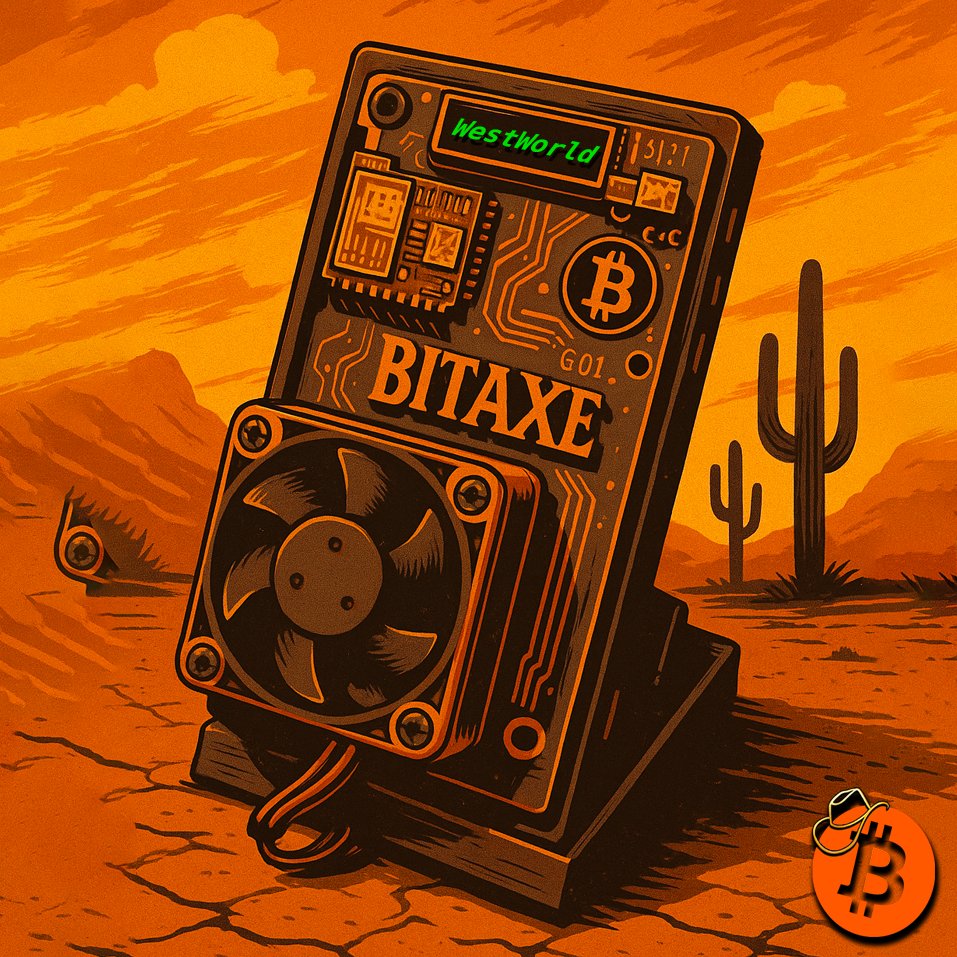 westworldBTC's tweet image. 💰 Giveaway #7 rides through Sunday. One Bitcoin Solo Miner up for grabs.

—ENTER—It’s simple: 👇👇Share the post. Tag your crew. Drop a comment. That’s the trail.

🤠 We don’t promise—we pay. In $BTC. Miner’s yours.
Don’t believe it? Ask the last six riders. Receipts don’t lie.…