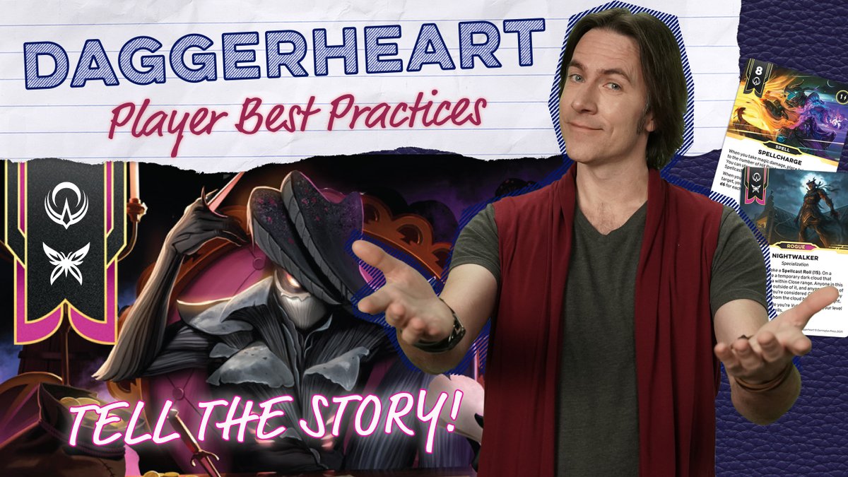 Darrington Press (@darringtonpress) on Twitter photo Get Your Sheet Together is diving deep with its new episode!
Let's talk about you the player & #Daggerheart ❤️🔥
Tune in for tips & tricks from <a href="/matthewmercer/">Matthew Mercer</a> for both first-time players & those looking to hone their craft.
Watch now: bit.ly/4kru4B9 Get Your Sheet Together is diving deep with its new episode!
Let's talk about you the player & #Daggerheart ❤️🔥
Tune in for tips & tricks from <a href="/matthewmercer/">Matthew Mercer</a> for both first-time players & those looking to hone their craft.
Watch now: bit.ly/4kru4B9