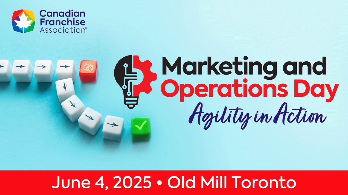 Secure your #CFAMarkOps25 sponsorship before it’s too late!

Gain visibility, and position your brand as a key player in the franchising world! Check out our available sponsorship opportunities here: cfa.swoogo.com/marketingandop…

#CFAGrowingTogether #Franchising #Marketing #Operations