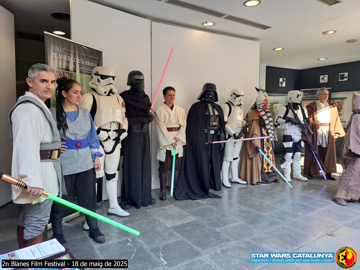 📷📷 La missió del 2n Blanes Costa Brava International Film Festival va ser completada amb èxit! Gràcies a <a href="/Blanes_cat/">Ajuntament de Blanes</a> per fer-nos gaudir de l'experiència.

#BlanesFilmFest #Gràcies #ExperiènciaGalàctica #QueLaForçaUsAcompanyi #CinemaALaGalàxia #StarWarsStyle #FestivalGalàctic