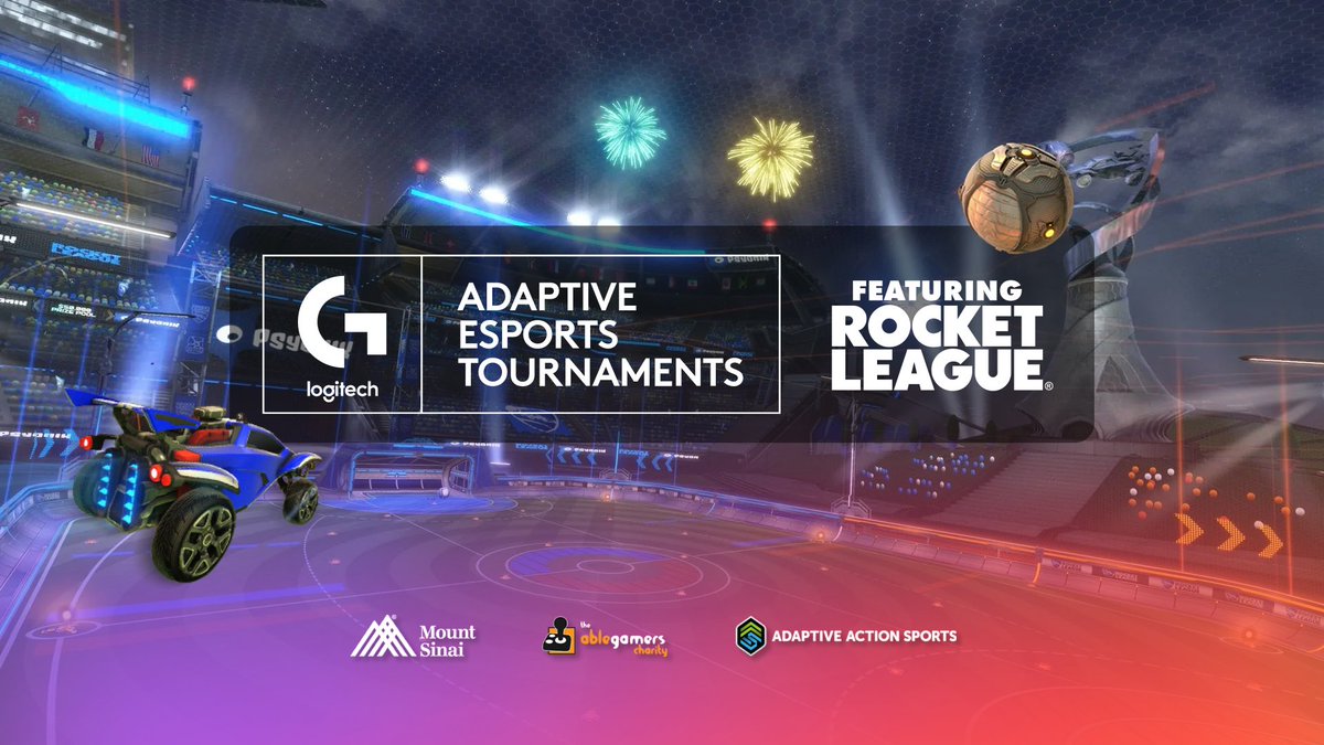 Logitech G (@logitechg) on Twitter photo Get ready for this weekend's Adaptive Esports live stream! Watch our top players face off in <a href="/RocketLeague/">Rocket League</a> 2v2 for $5,000 in cash prizes!
📅 Sunday @ 1pm ET
📺 Twitch.tv/LogitechG Get ready for this weekend's Adaptive Esports live stream! Watch our top players face off in <a href="/RocketLeague/">Rocket League</a> 2v2 for $5,000 in cash prizes!
📅 Sunday @ 1pm ET
📺 Twitch.tv/LogitechG