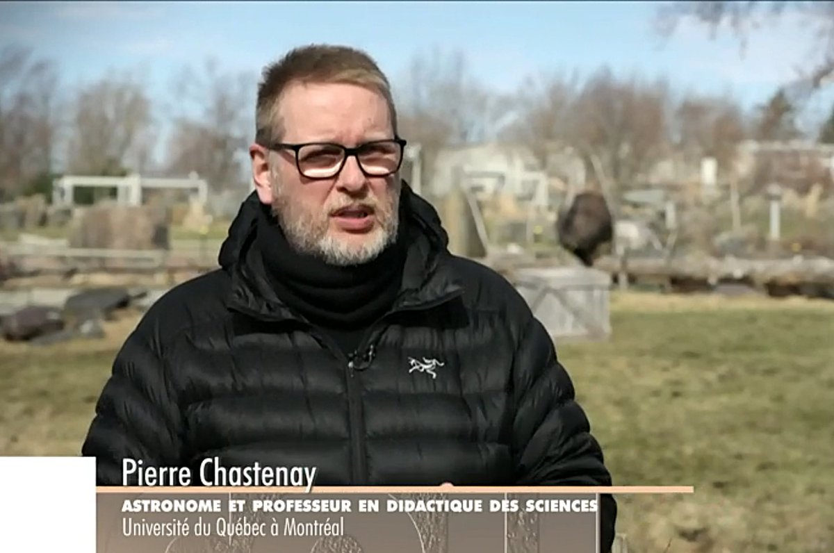 CRSNG / NSERC (@crsng_nserc) on Twitter photo 📺🎙️☀️⚫️🦓🐒
Comment les animaux ont-ils réagit à l'éclipse totale solaire de l'an dernier?
Pierre Chastenay, lauréat du #PrixDuCRSNG pour la #PomotionDesSciences de 2023, professeur <a href="/UQAM/">UQAM | Université du Québec à Montréal</a> et astronome, en parle à Découverte <a href="/icirctele/">ICI RC Télé</a>.
📷 tinyurl.com/yfscj3h7
#soutienCRSNG 📺🎙️☀️⚫️🦓🐒
Comment les animaux ont-ils réagit à l'éclipse totale solaire de l'an dernier?
Pierre Chastenay, lauréat du #PrixDuCRSNG pour la #PomotionDesSciences de 2023, professeur <a href="/UQAM/">UQAM | Université du Québec à Montréal</a> et astronome, en parle à Découverte <a href="/icirctele/">ICI RC Télé</a>.
📷 tinyurl.com/yfscj3h7
#soutienCRSNG