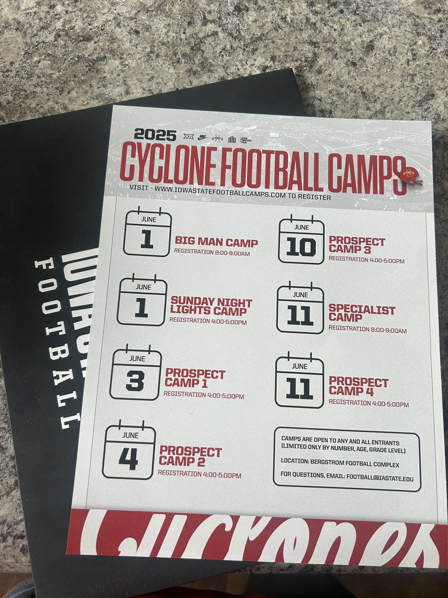 Thank you for the invite! <a href="/CycloneFB/">Iowa State Football</a>