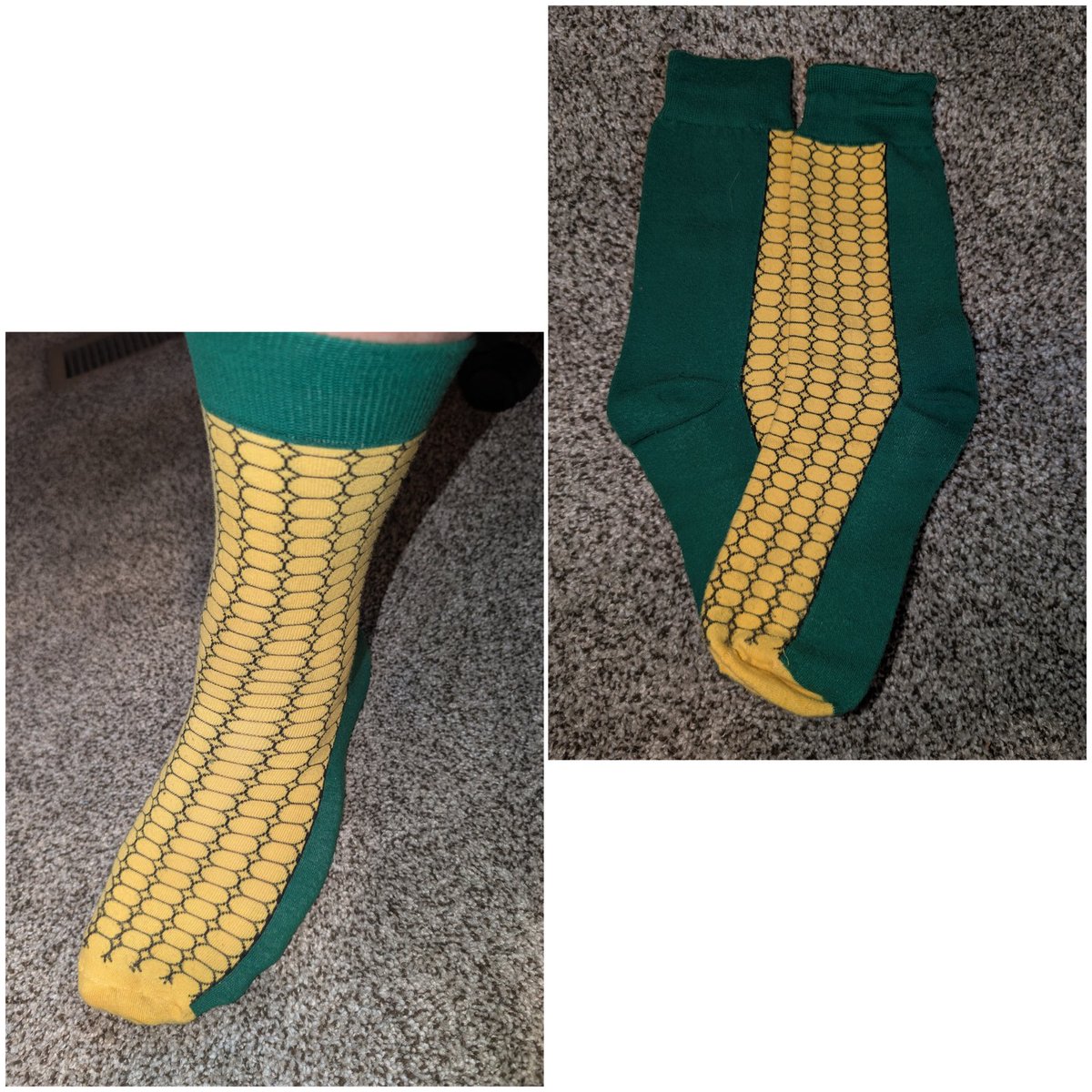 MCT_79's tweet image. #FunSockFriday getting ready for a big #Husker sports day! Let&apos;s go @HuskerSoftball and @HuskerBaseball ! #GBR #Huskers