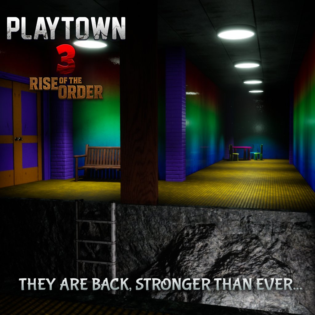 They are back, stronger than ever... PLAYTOWN 3 - Final Trailer &amp; Steam Page on June 10💫🦖