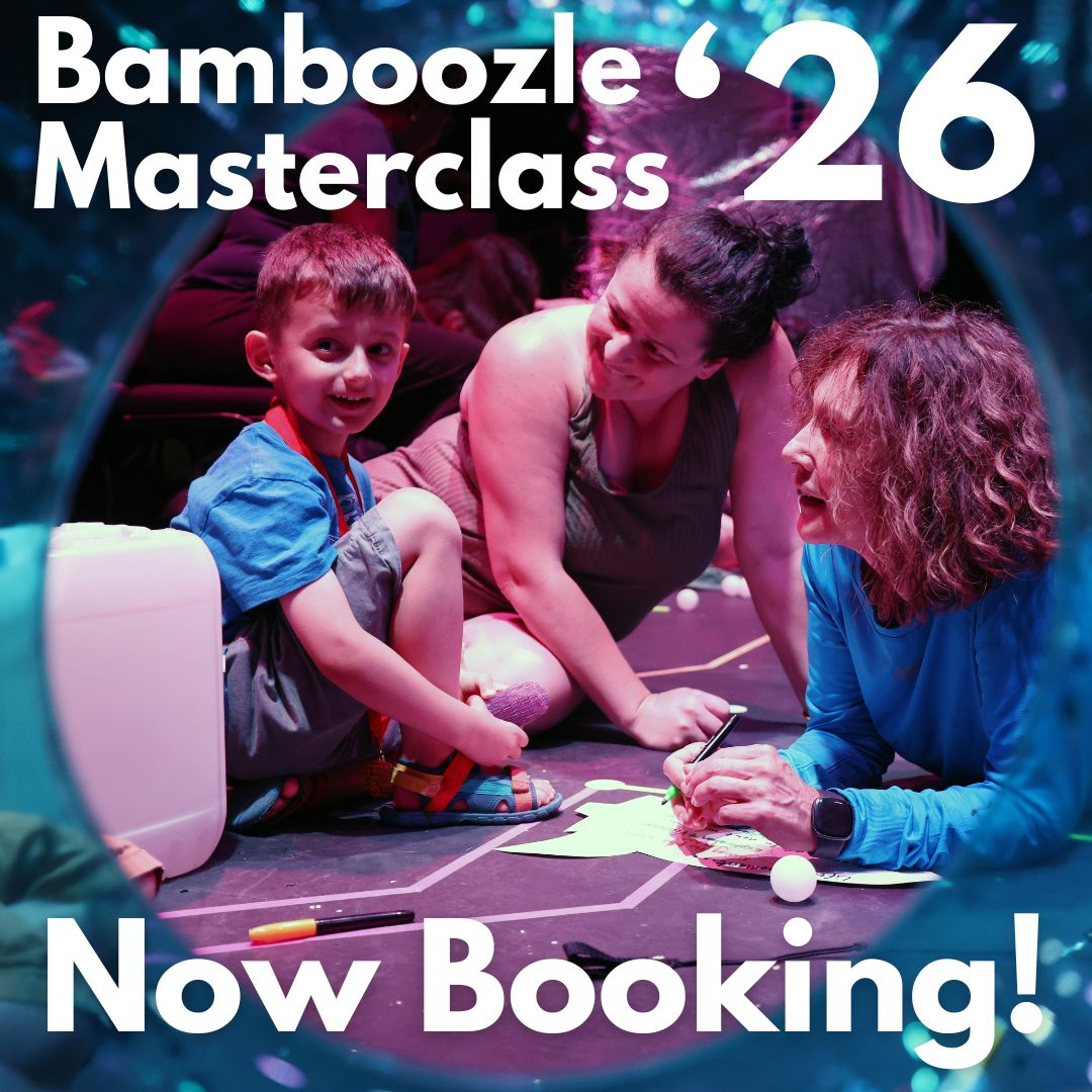 🚨 Bookings are NOW OPEN for the Bamboozle Masterclass! 🚨

Join us for a six-day course designed for educators and artists passionate about creating inclusive, sensory experiences for learning disabled young people.

📅 March 2026
📍 Leicester
🔗 bamboozletheatre.co.uk/events/masterc…