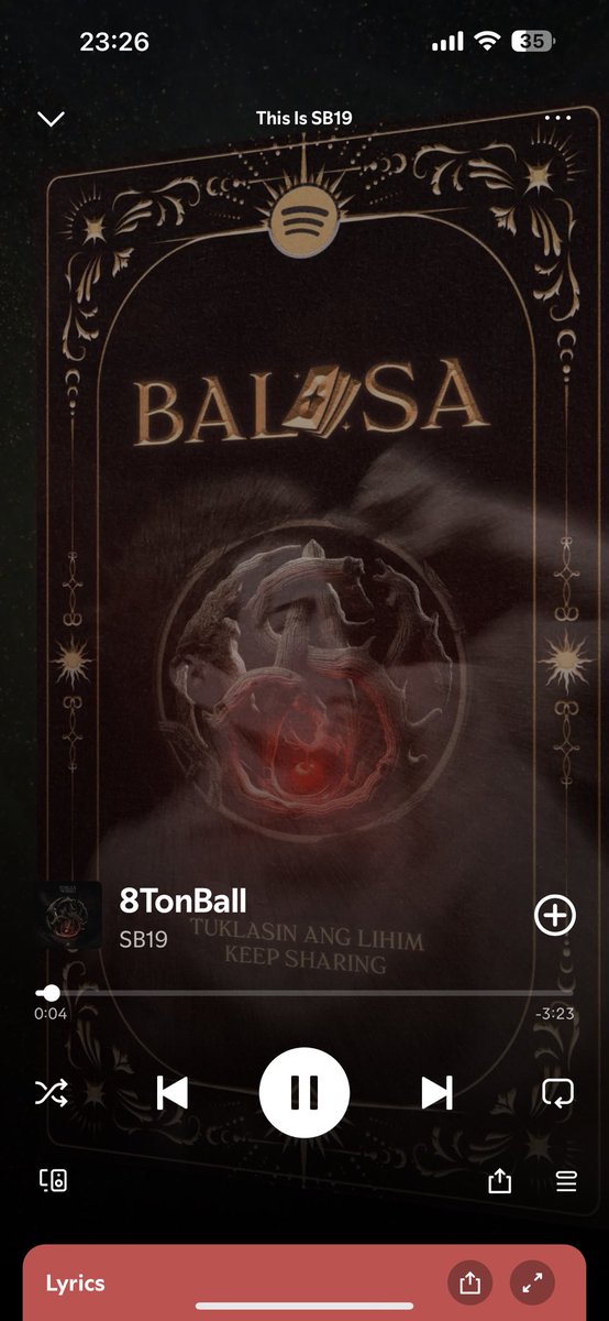 Jascha 🐣🐥 (@jaschasuperior) on Twitter photo open.spotify.com/track/7AqrfyOd…
4/5 na!!! hello <a href="/JoshCullen_s/">JOSH CULLEN</a> 👋🏼 sobrang on brand ‘tong song na ‘to sa tunog mo. so cool on how you thought you could make it collectively #SB19 🫡
THIS IS SB19
SIMULA at WAKAS EXPERIENCE
<a href="/SB19Official/">SB19 Official</a>
#TheSaWExperience
#SpotifyxSB19Balasa
#SB19_JOSH open.spotify.com/track/7AqrfyOd…
4/5 na!!! hello <a href="/JoshCullen_s/">JOSH CULLEN</a> 👋🏼 sobrang on brand ‘tong song na ‘to sa tunog mo. so cool on how you thought you could make it collectively #SB19 🫡
THIS IS SB19
SIMULA at WAKAS EXPERIENCE
<a href="/SB19Official/">SB19 Official</a>
#TheSaWExperience
#SpotifyxSB19Balasa
#SB19_JOSH