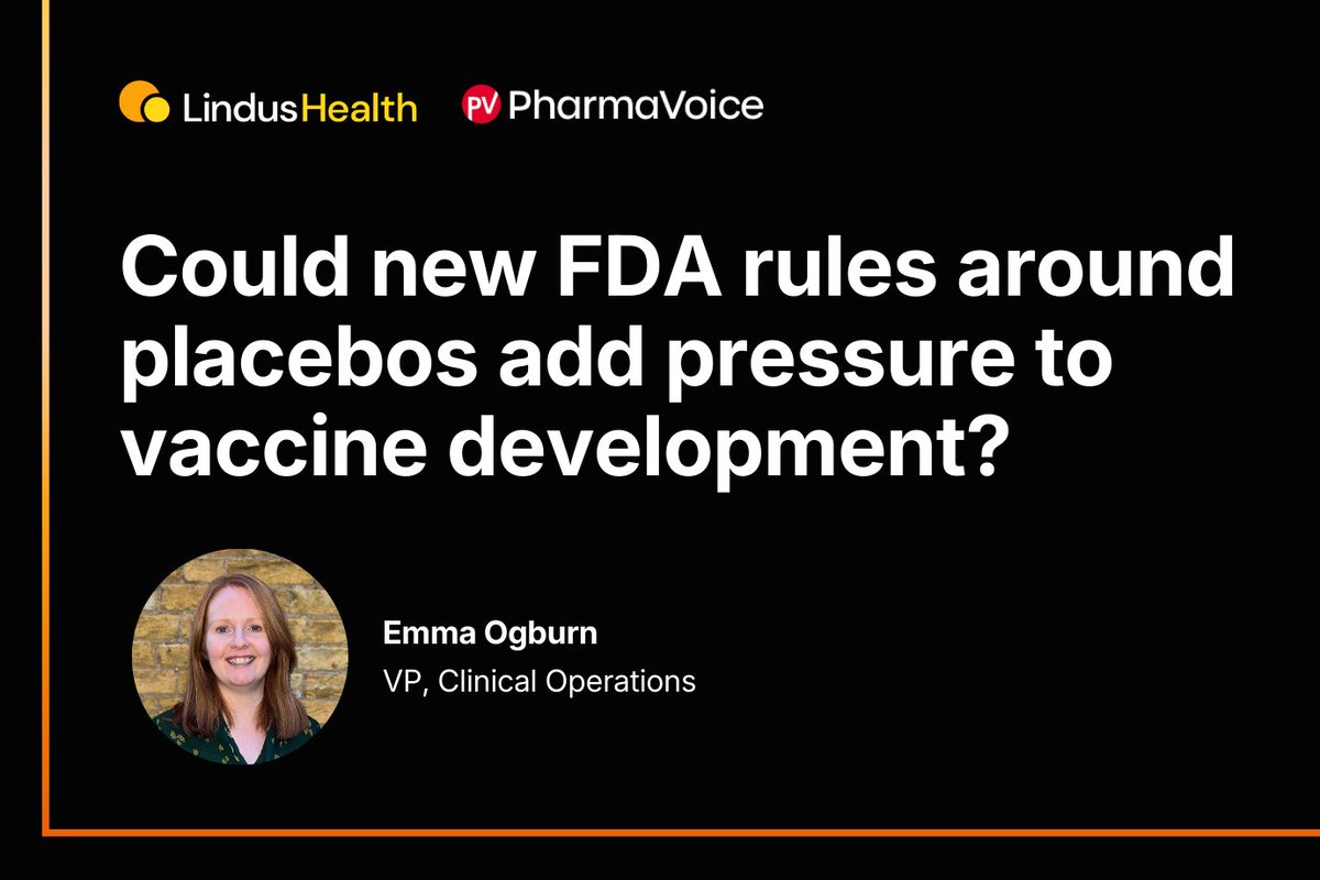 Exciting to see our VP of Clinical Operations Emma Ogburn featured in Pharmavoice discussing the FDA’s new proposed rule to require placebo testing in vaccine research.

Read the full story: eu1.hubs.ly/H0knhtN0

#vaccineresearch #placebotesting #clinicalresearch #FDA