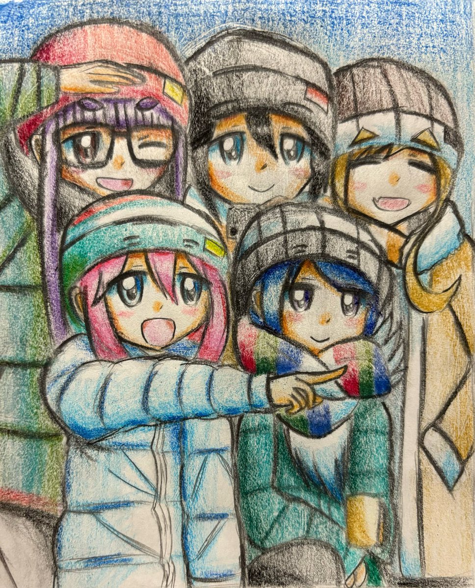 ゆるキャン「10周年おめでとう! #ゆるキャン10周年  #ゆるキャン 」|青葉クワックス🍥逃走中×謎解きのイラスト