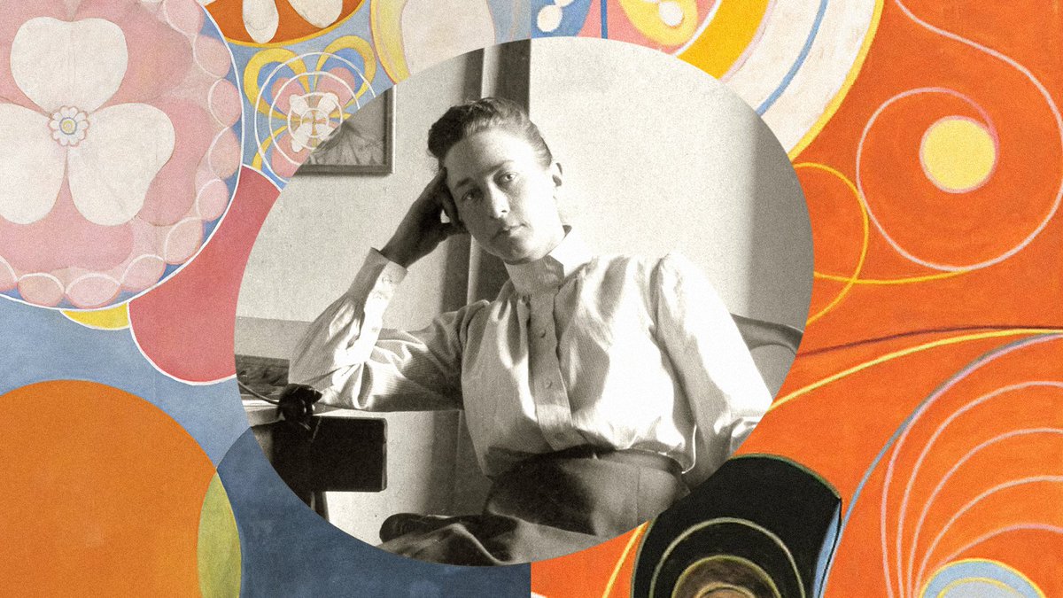 sorridicncausa's tweet photo. Hilma af Klint (1862-1944) fu una pittrice svedese,
la vera madre dell’arte astratta: una donna straordinaria,
capace di dipingere non per il suo tempo, ma per il futuro.
#SceneDaMuseo su #VentagliDiParole https://t.co/jh3G3mOsew