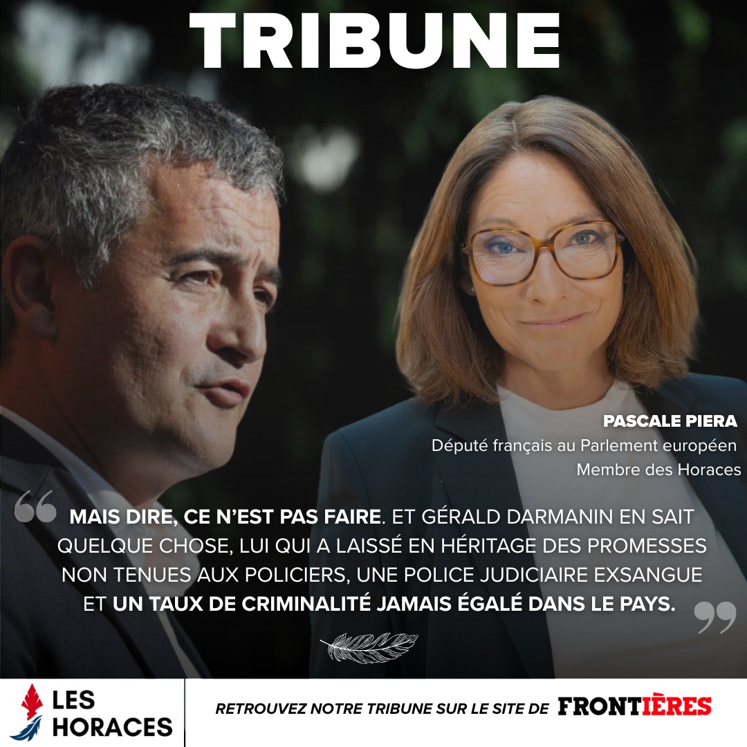 🔴 Pour <a href="/Frontieresmedia/">Frontières</a>, sous la plume de <a href="/PascalePiera/">Pascale Piera</a>, les Horaces décryptent la politique du garde des sceaux ; Gerald Darmanin.

 Entre promesses non tenues et coups de com, l'heure est au bilan !  

Le lien : ⤵️

 frontieresmedia.fr/international/…