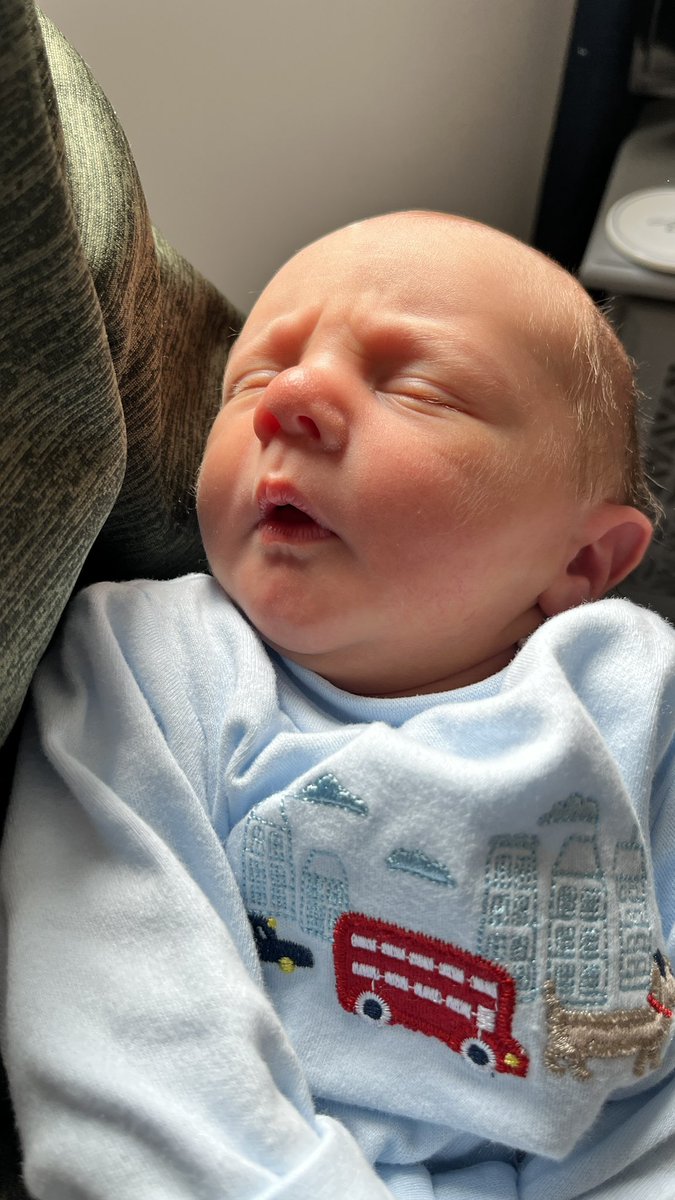 Well here is Vinnie, grandchild number 9!