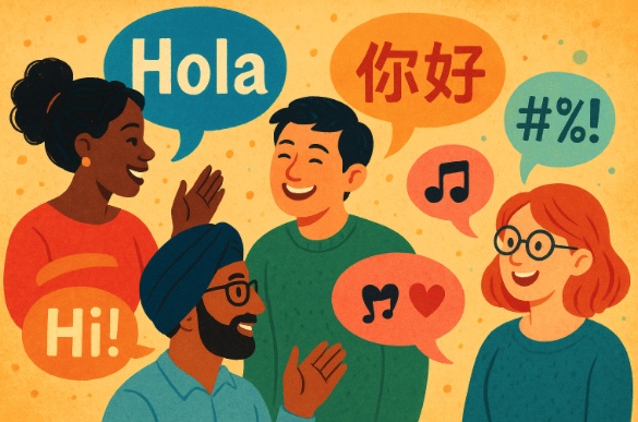 chris_thebsofe's tweet photo. What's the fastest way to break down barriers?

By speaking someone’s language.

Even if it’s just a few words.

The way people light up is pure magic. ✨

And that simple act? 

It’s the key to unlocking connection, respect and understanding.

🧵... https://t.co/Kqz7nES2jv