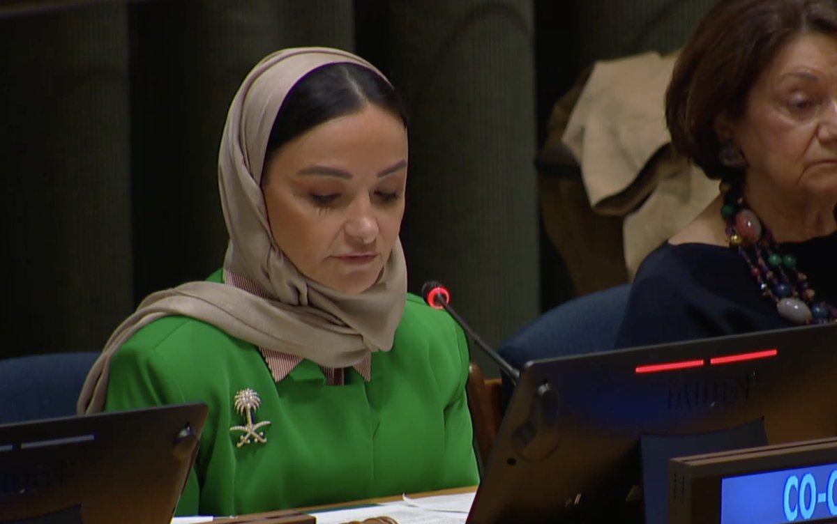 Arab News (@arabnews) on Twitter photo <a href="/UN/">United Nations</a> #LIVE: #SaudiArabia - Regional peace begins with recognizing a Palestinian state, not as a symbolic gesture but as a strategic necessity #Israel #Palestine <a href="/UN/">United Nations</a> <a href="/UN/">United Nations</a> #LIVE: #SaudiArabia - Regional peace begins with recognizing a Palestinian state, not as a symbolic gesture but as a strategic necessity #Israel #Palestine <a href="/UN/">United Nations</a>