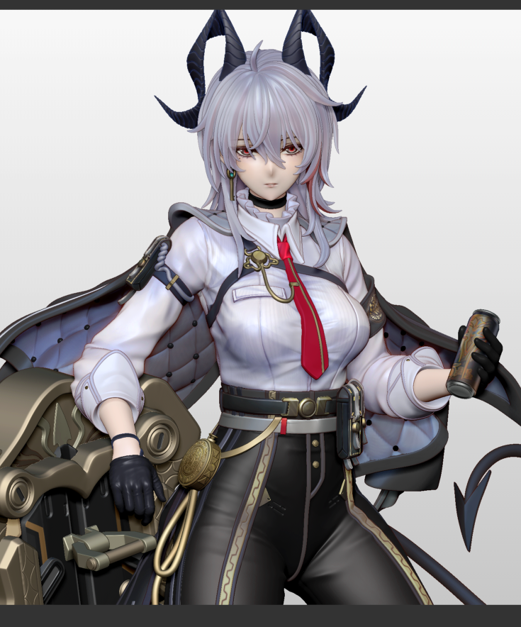 Zani figure in progress ~⭐ #WutheringWaves #Zani #wuwa