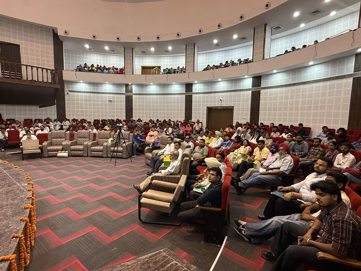 Successful completion of International Biodiversity Day followed by Training workshop on production of medicinal plants through #hydroponics at <a href="/BFUHS_FARIDKOT/">BFUHS</a> under patronage of Prof. Rajeev Sood (Hon’ble VC). <a href="/moayush/">Ministry of Ayush</a> <a href="/nmpb1/">NMPB MoAyush</a> <a href="/PBB_GoP/">Punjab Biodiversity Board 🇮🇳</a> <a href="/PSCST_GoP/">Punjab State Council for Science and Technology</a> <a href="/PritpalPSCST/">Pritpal Singh</a> <a href="/BhagwantMann/">Bhagwant Mann</a>
