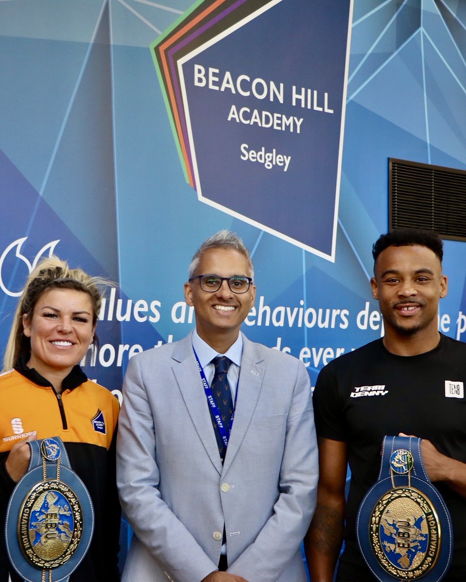 Big thank you to Tyler Denny for attending the <a href="/BeaconHillAcad/">Beacon Hill Academy - Sedgley</a> last week and inspiring our students to dream big and work hard. His story, passion and dedication truly motivated our youngsters 👊🏼🥊 <a href="/BCB_Boxing/">BCB Promotions</a> 

.
.
.
.
.
#tylerdenny #motivation #boxing #boxer