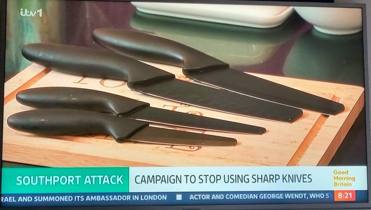 What a brave, courageous woman. And simple message - GAV stands right behind this campaign 100%! *WE HAVE TO DO BETTER FOR ALL OUR KIDS*. Southport stabbings survivor launches campaign to end use of traditional kitchen knives news.sky.com/story/southpor…
