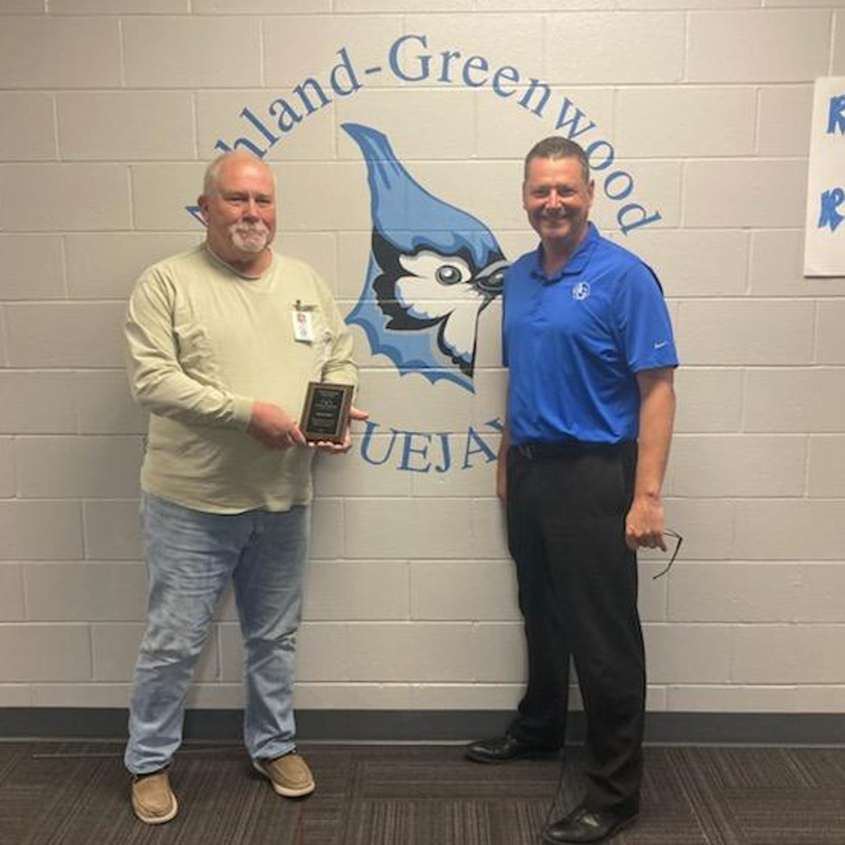 Congratulations to Virginia Clark (food service) and Jon Richards (high school guidance), finishing up their 25th year of service at Ashland-Greenwood Public Schools!