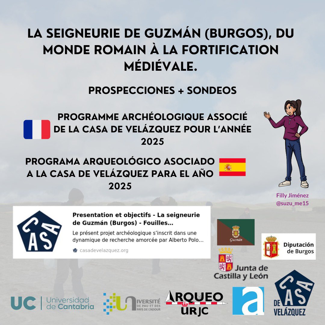 🏺Ya está el proyecto de prospecciones en la página de la <a href="/casadevelazquez/">Casa de Velázquez</a> como intervención arqueológica financiada por esta institución. ¡Os dejamos el link con todos los detalles!

🤝🏻 <a href="/ArqueoURJC/">Arqueología URJC</a> 

🔗 casadevelazquez.org/recherche-scie…

#arqueologia #humanidadesdigitales #investigacion