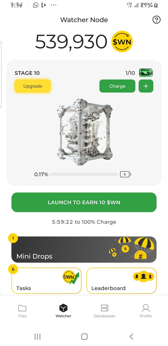 Launching watcher node to secure @Denetpro storage network