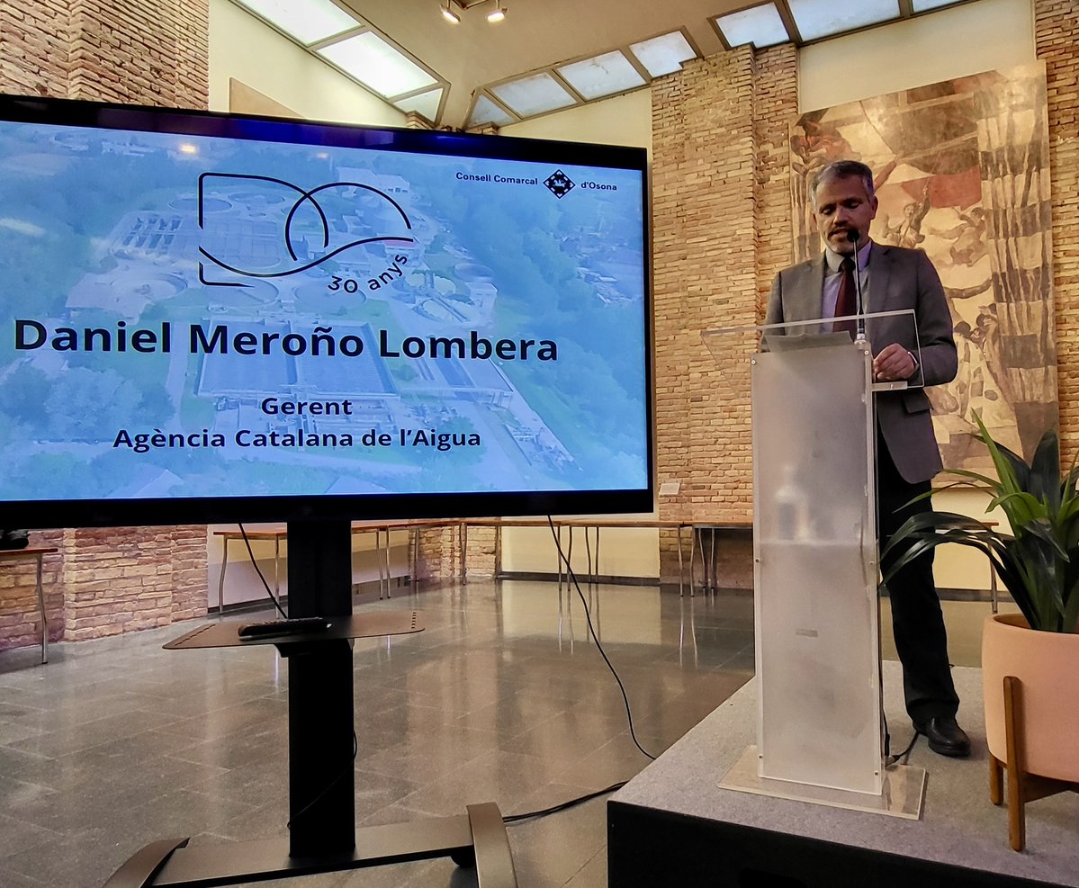 ACA (@aigua_cat) on Twitter photo .<a href="/dmerono/">Daniel Meroño</a> gerent <a href="/aigua_cat/">ACA</a> a l’acte institucional dels 30 anys #Depuradores <a href="/ConsellOsona/">Consell Comarcal d’Osona</a> “En un context d’emergència climàtica el sanejament i la reutilització són clau per a la resiliència hídrica del país. Cada gota tractada que es retorna a medi pot ser reutilitzada. .<a href="/dmerono/">Daniel Meroño</a> gerent <a href="/aigua_cat/">ACA</a> a l’acte institucional dels 30 anys #Depuradores <a href="/ConsellOsona/">Consell Comarcal d’Osona</a> “En un context d’emergència climàtica el sanejament i la reutilització són clau per a la resiliència hídrica del país. Cada gota tractada que es retorna a medi pot ser reutilitzada.