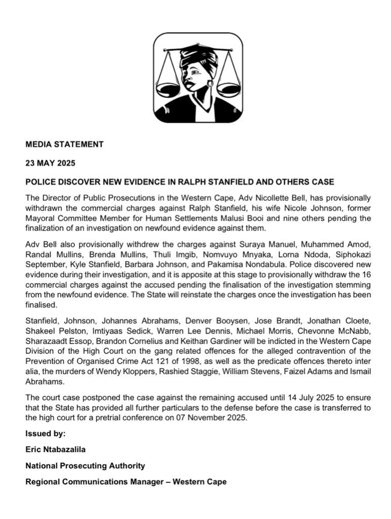 Police Discover New Evidence in Ralph Stanfield and Others Case