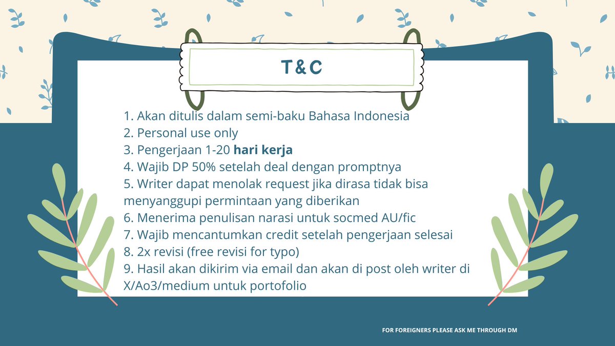 horangji's tweet photo. UPDATED
[ Help RT are appreciated ]

❗OPEN❗WRITING COMMISSION  

Portofolio : https://t.co/PnPLc5fBRF
AO3 : https://t.co/e4anXxJx3D
medium : horangji

Please contact me through DM, thankyou!><
#zonauang #writingcommission https://t.co/5OpijHgZuW