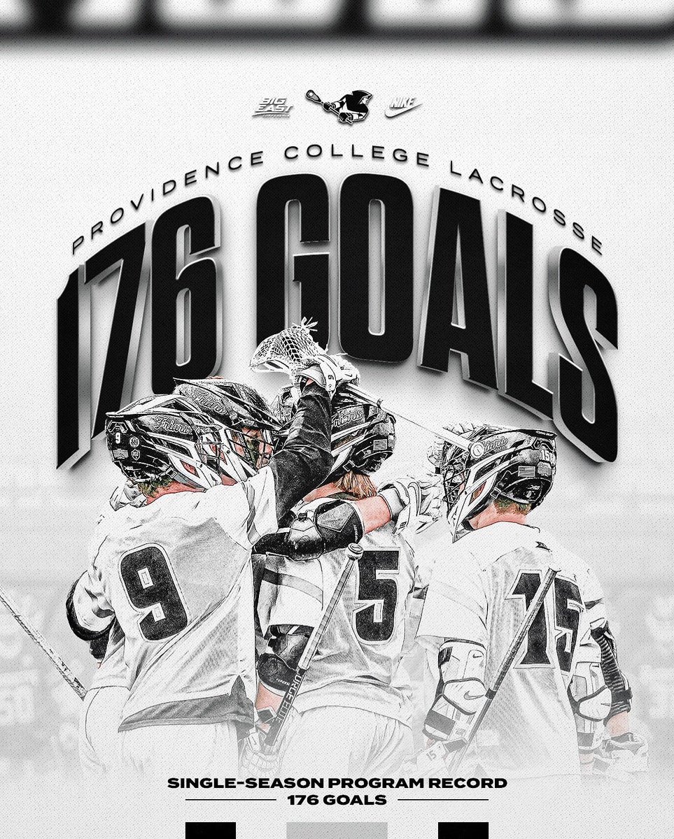 This season was one for the books — we set a new single-season program record with 176 goals! #gofriars