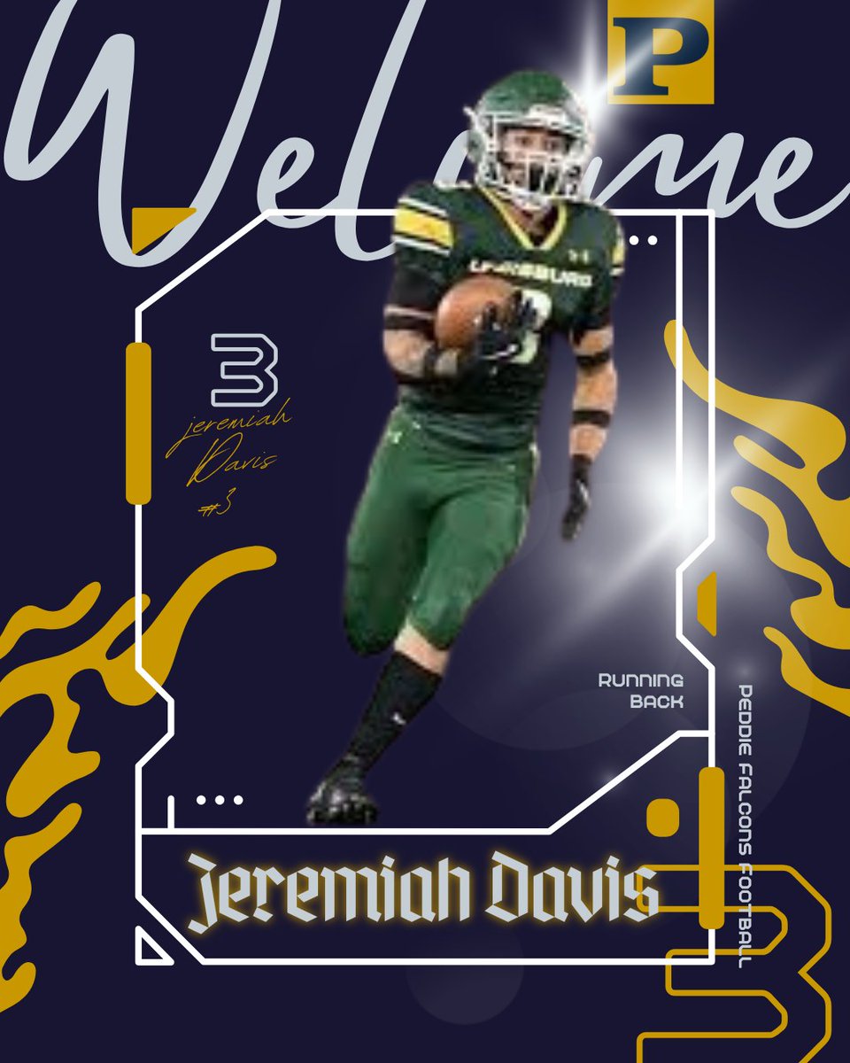 Mark Fabish (@coach_fab) on Twitter photo Excited to welcome c/o '26, Jeremiah Davis (<a href="/JeremiahDavis01/">Jeremiah Davis</a>) and his 31 TDs in '24 to the
<a href="/PeddieFalconsFB/">Peddie Football</a>
family!
hudl.com/profile/130424…
Play like a F.A.L.C.O.N.
🧱x🧱 Excited to welcome c/o '26, Jeremiah Davis (<a href="/JeremiahDavis01/">Jeremiah Davis</a>) and his 31 TDs in '24 to the
<a href="/PeddieFalconsFB/">Peddie Football</a>
family!
hudl.com/profile/130424…
Play like a F.A.L.C.O.N.
🧱x🧱