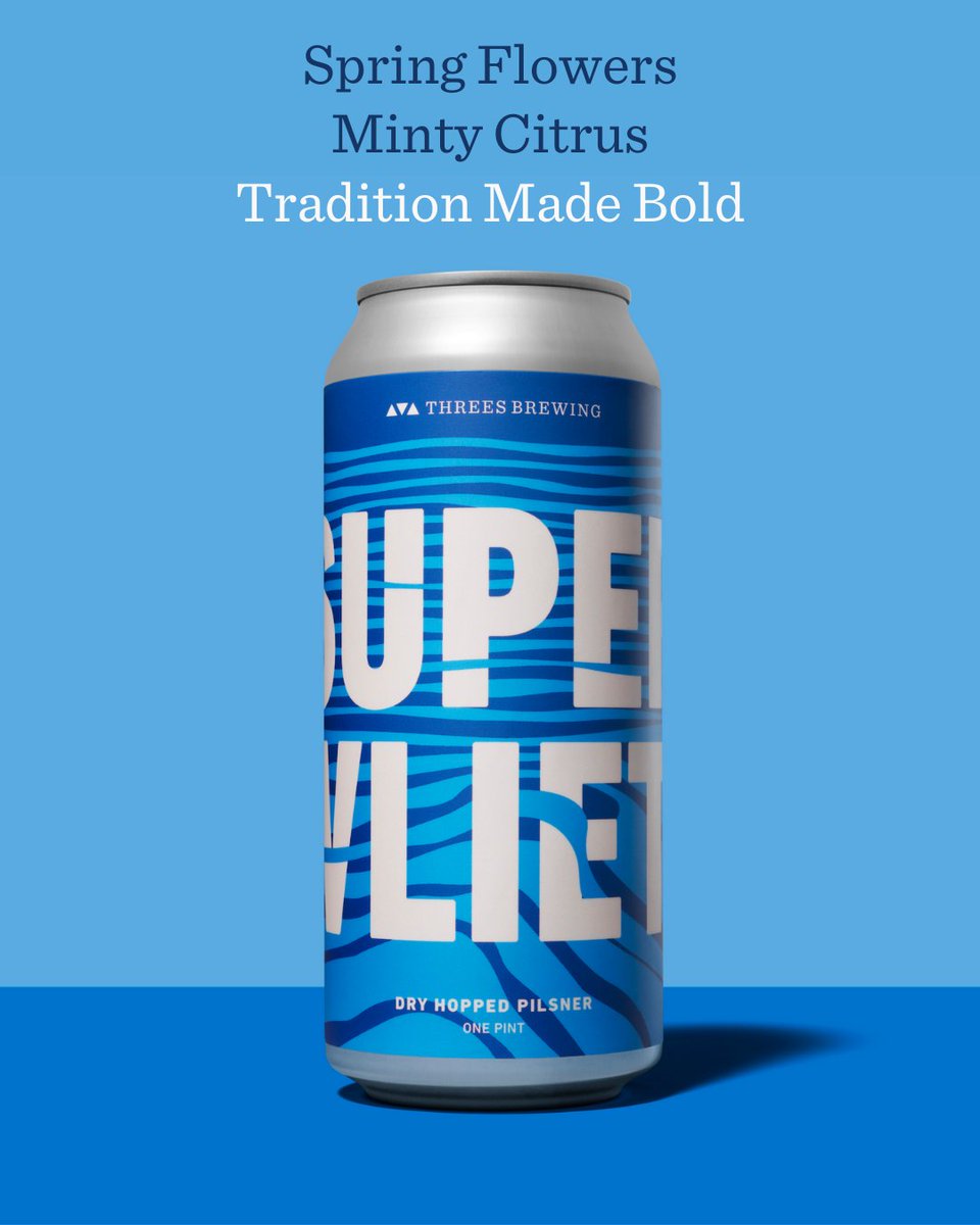 Vliet made Super – with the help of Zuper Saazer.
Super Vliet | Dry Hopped Pilsner | 5.1%