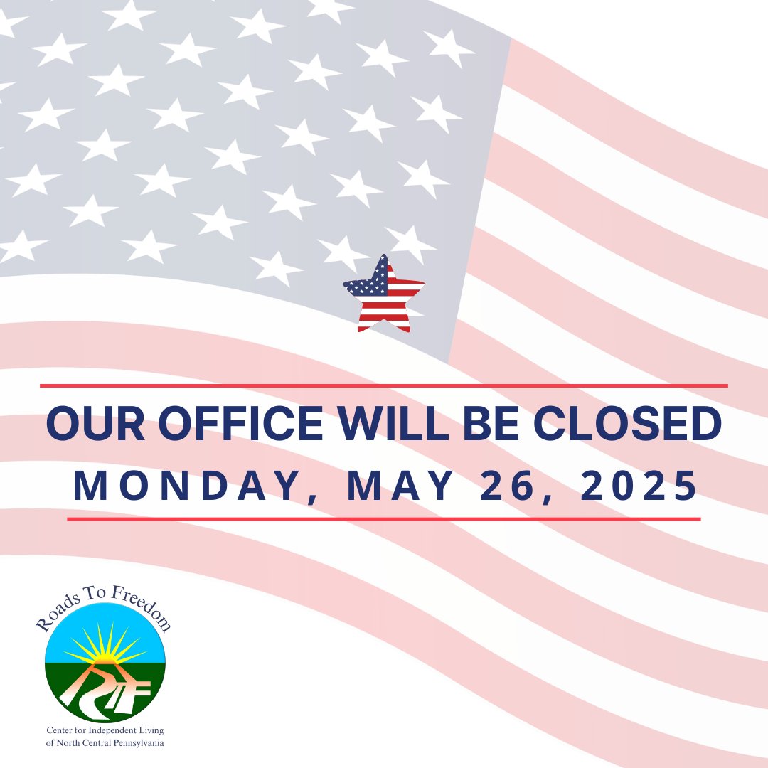 Our office will be closed on Monday, May 26, 2025, in observance of Memorial Day. We will reopen on Tuesday, May 27th at 8:30am.