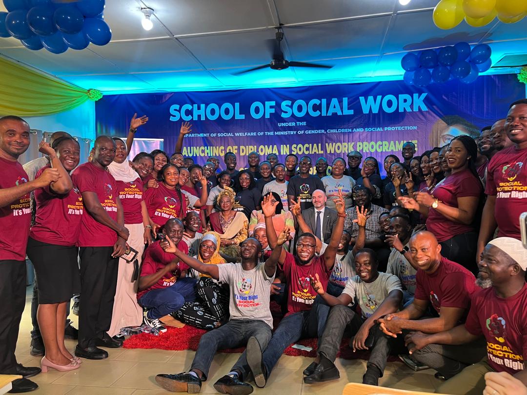 UNICEF Ghana (@unicefghana) on Twitter photo School of Social Work 🇬🇭 now offers an accredited Diploma course! This programme, developed by the <a href="/MoGCSP_Ghana/">Min. of Gender Ghana</a>, with the support of <a href="/UNICEFGhana/">UNICEF Ghana</a>, empowers professionals with knowledge and skills to provide essential services to children and their families.
By enhancing School of Social Work 🇬🇭 now offers an accredited Diploma course! This programme, developed by the <a href="/MoGCSP_Ghana/">Min. of Gender Ghana</a>, with the support of <a href="/UNICEFGhana/">UNICEF Ghana</a>, empowers professionals with knowledge and skills to provide essential services to children and their families.
By enhancing