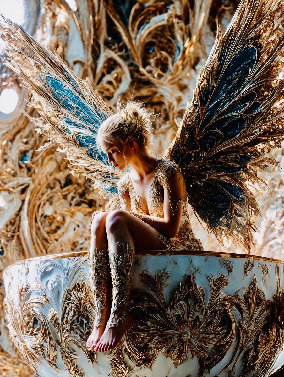 Ive had a busy morning…but happy Friday! ☀️ 
Daily Teacup Fairy 🫶