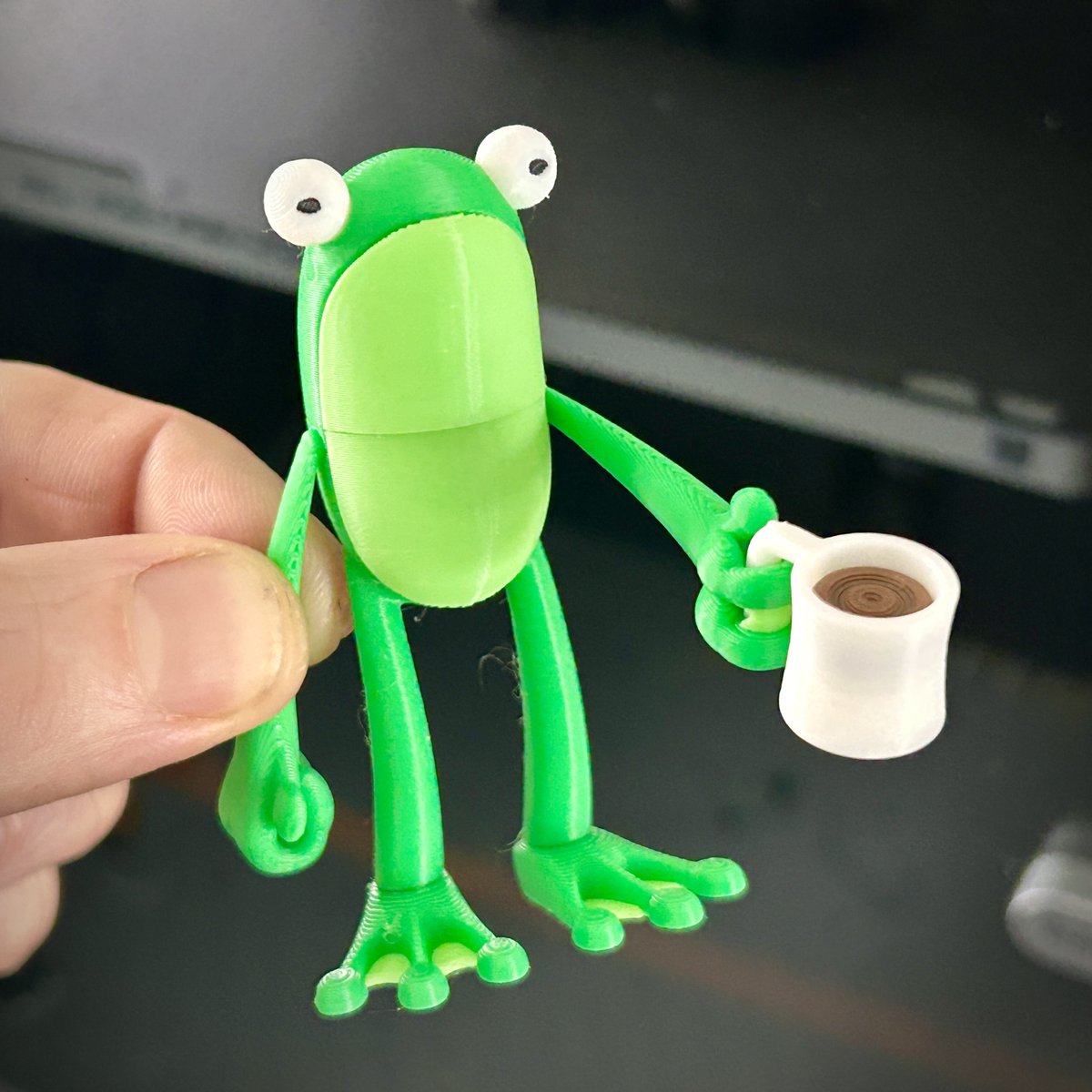 Mini mug for mini frog, ribbit 🐸☕️